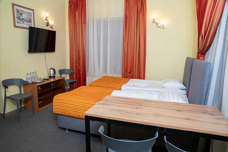 Апартаменты четырехместные с сауной