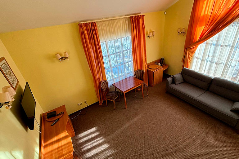 Апартаменты четырехместные с сауной