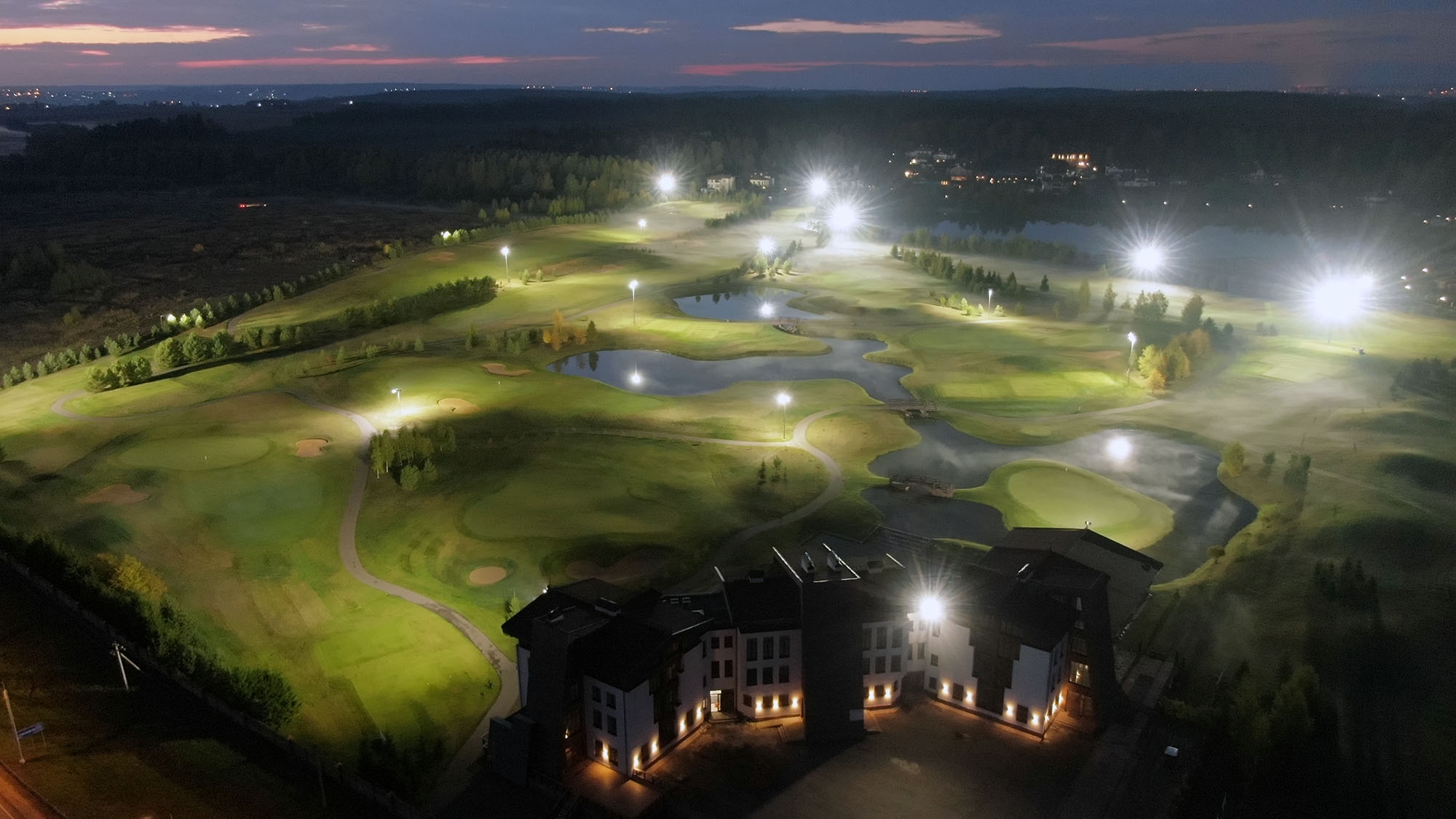 Гольф клуб в Подмосковье. Dmitrov Golf Resort